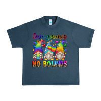 Midnight Navy love gnomes no bounds Urban Heavy Tee - Zillion Design Studio