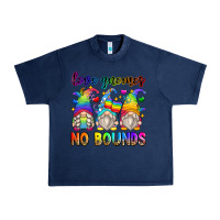 Navy love gnomes no bounds Urban Heavy Tee - Zillion Design Studio