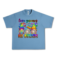 Pebble Blue love gnomes no bounds Urban Heavy Tee - Zillion Design Studio