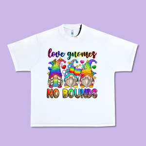 Love Gnomes No Bounds Urban Heavy Tee Designed By Zillion Design Studio