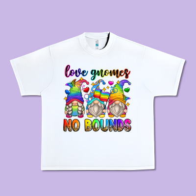 Love Gnomes No Bounds Urban Heavy Tee Designed By Zillion Design Studio