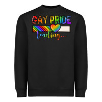 Black gay pride loading lgbtq Heavyweight Sweatshirt - texasbilliewilder