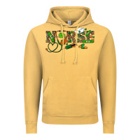 Vintage Mustard St. Patrick's Day Nurse Vintage Hoodie - RanaPortraitStore
