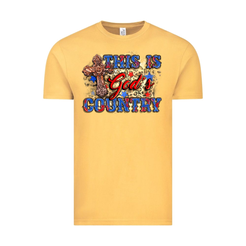 This Is God's Country Vintage Tee by Zillion Design Studio | Teevron