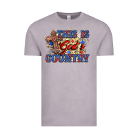 Vintage Zinc this is god's country Vintage Tee - Zillion Design Studio