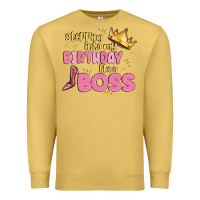Antique Gold birthday boss Premium Sweatshirt - MaliasSmallBusiness