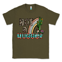 Army Green not a hugger Classic Tee - CowhideDigitalArt