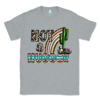 Heather Grey not a hugger Classic Tee - CowhideDigitalArt