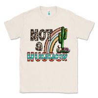 Natural not a hugger Classic Tee - CowhideDigitalArt