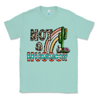 Seafoam not a hugger Classic Tee - CowhideDigitalArt