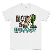 White not a hugger Classic Tee - CowhideDigitalArt