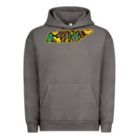 Pigment Tornado Western Tenessee Map Sunflower Pattern Urban Hoodie - Bettercallsaul