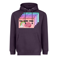 Plum too many tabs Heavyweight Hoodie - MaliasSmallBusiness