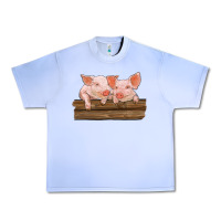 Grape Ice barn pigs Urban Heavy Tee - RanaPortraitStore