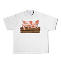Lunar Rock barn pigs Urban Heavy Tee - RanaPortraitStore