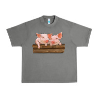 Tornado barn pigs Urban Heavy Tee - RanaPortraitStore