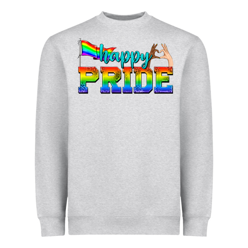 Happy Pride Heavyweight Sweatshirt by texasbilliewilder | Teevron