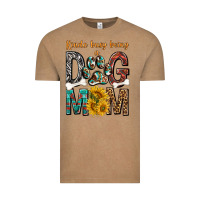 Vintage Coffee kinda busy being a dog mom Vintage Tee - texasbilliewilder