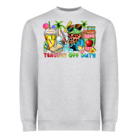 Teacher Off Duty Coffee Cups Heavyweight Sweatshirt | Teevron