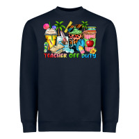 Navy teacher off duty coffee cups Heavyweight Sweatshirt - Zillion Design Studio