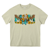 Mossy Western Charolais Cow Mom Life Heavy Core Tee - LillyAllenDesigns