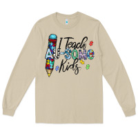 Mushroom i teach au some kids Long Sleeve Tee - CowhideDigitalArt