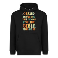 Black jesus loves me this i know for the bible tells me Heavyweight Hoodie - MaliasSmallBusiness