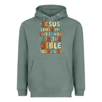 Sage jesus loves me this i know for the bible tells me Heavyweight Hoodie - MaliasSmallBusiness