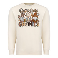 Sandshell coffee time gnomies Premium Sweatshirt - MaliasSmallBusiness