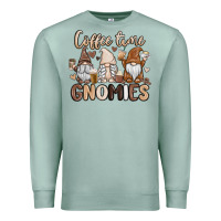 Seafoam coffee time gnomies Premium Sweatshirt - MaliasSmallBusiness