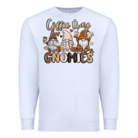 White coffee time gnomies Premium Sweatshirt - MaliasSmallBusiness