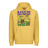 Antique Gold Mardi Gras crew Premium Hoodie - BundleAndBundleShop