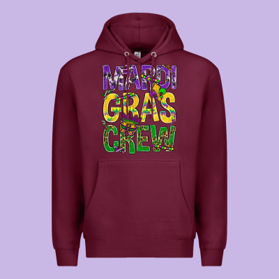 Mardi Gras Crew Premium Hoodie Designed By Bundleandbundleshop