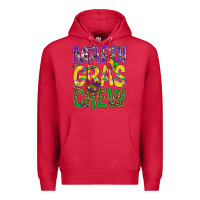 Cardinal Mardi Gras crew Premium Hoodie - BundleAndBundleShop