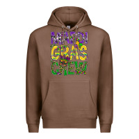 Chestnut Mardi Gras crew Premium Hoodie - BundleAndBundleShop