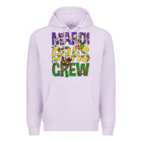 Lilac Mardi Gras crew Premium Hoodie - BundleAndBundleShop