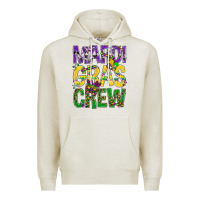 Oatmeal Heather Mardi Gras crew Premium Hoodie - BundleAndBundleShop