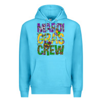 Ocean Blue Mardi Gras crew Premium Hoodie - BundleAndBundleShop