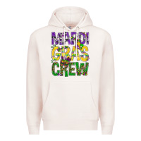 Pale Pink Mardi Gras crew Premium Hoodie - BundleAndBundleShop