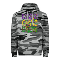 Slate Camo Mardi Gras crew Premium Hoodie - BundleAndBundleShop