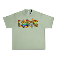 Oil Green lgbtq Urban Heavy Tee - Zillion Design Studio