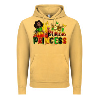 Vintage Mustard black princess Vintage Hoodie - Zillion Design Studio