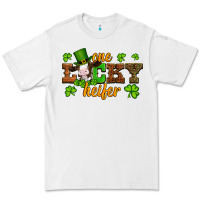 St Patricks One Lucky Heifer Baby Cow Premium Tee | Teevron