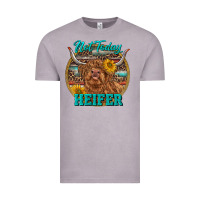 Vintage Zinc Highland Heifer Western Vintage Tee - RanaPortraitStore