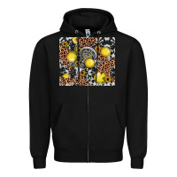 Black lacrosse Zipper Hoodie - JahusDesignShop