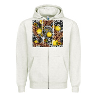 Oatmeal Heather lacrosse Zipper Hoodie - JahusDesignShop