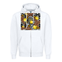 White lacrosse Zipper Hoodie - JahusDesignShop