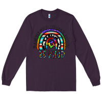 Plum in a world where you can be anything be kind Long Sleeve Tee - CowhideDigitalArt