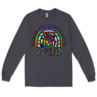 Smoke in a world where you can be anything be kind Long Sleeve Tee - CowhideDigitalArt