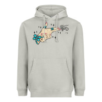 Moon Dust western turquoise gun hand Heavyweight Hoodie - MaliasSmallBusiness